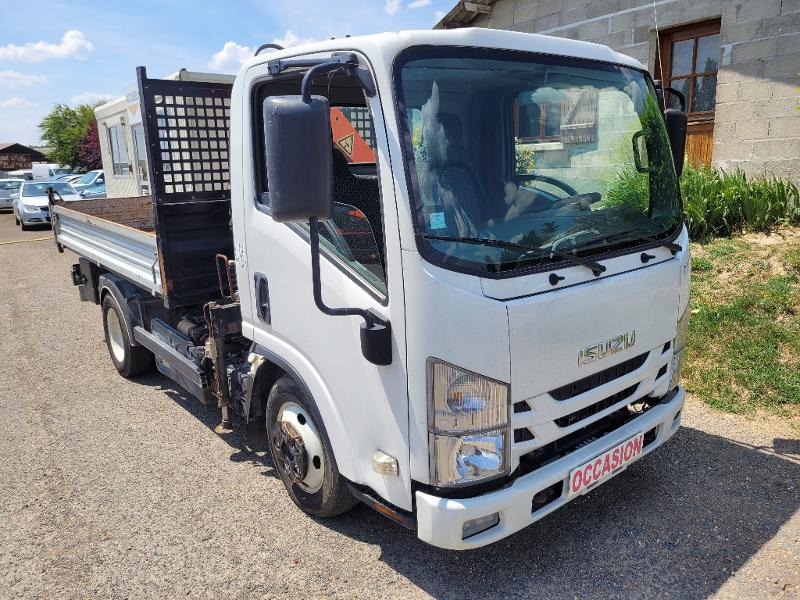 ISUZU N-Series CCb L35 K 3845 benne et grue moteur 3 litres de 150ch boîte manuelle